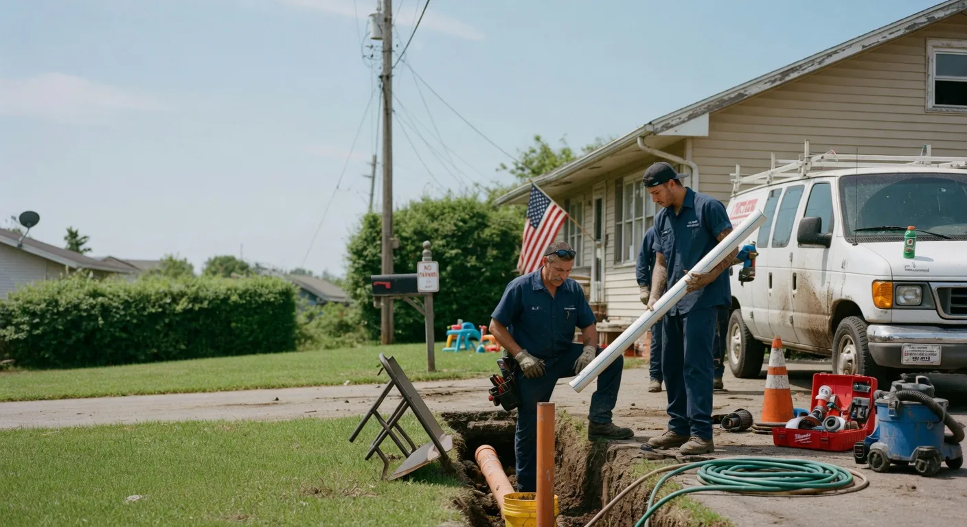Drain Cleaning in Ottine, TX near me
